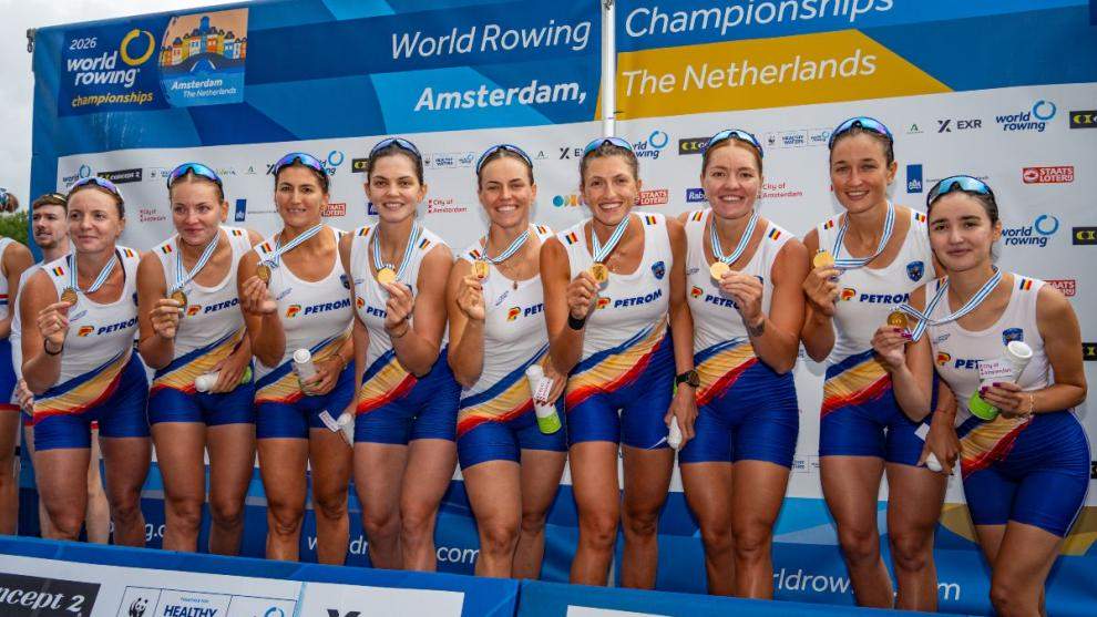 Senzațional la Amsterdam! Canotoarele României au doborât recordul mondial și au rescris istoria sportului