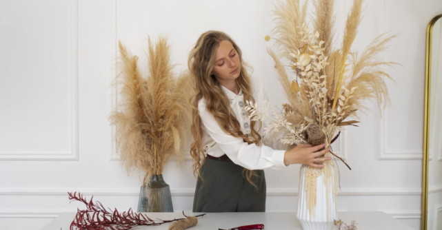 De ce florile uscate sunt alegerea perfectă pentru decoruri durabile și elegante