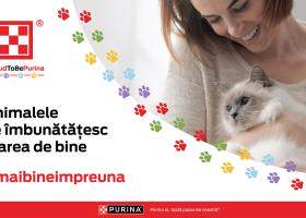 De Ziua Internațională a Animalelor, PURINA® își întărește angajamentele față de animalele de companie, oamenii care le iubesc ș