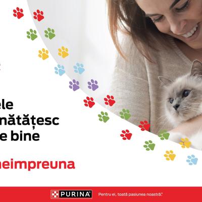 De Ziua Internațională a Animalelor, PURINA® își întărește angajamentele față de animalele de companie, oamenii care le iubesc ș