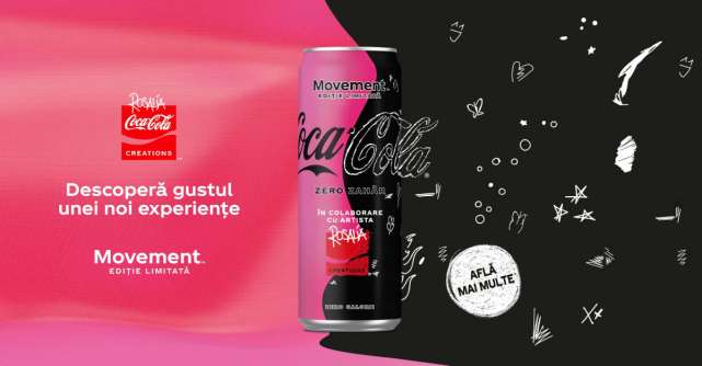 Coca-Cola® lansează Ediția Limitată Coke Creations împreună cu Rosalia