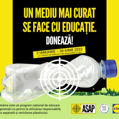 Lidl România continuă să investească în prevenirea poluării cu plastic