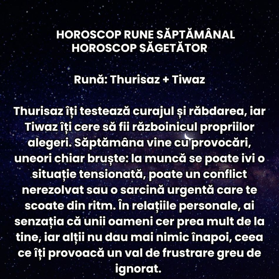 Horoscop Rune săptămâna 22-28 decembrie 2025: Emoțiile nespuse și haosul comunicațional ne testează răbdarea la final de an