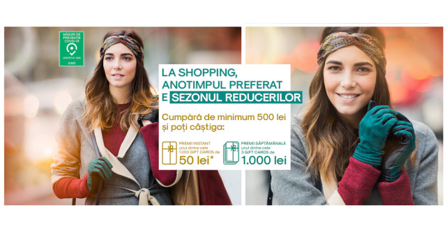 Sezonul reducerilor de iarnă a început la Promenada Mall