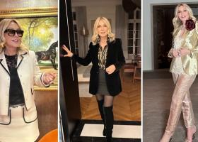 Anastasia Soare a strălucit la petrecerea lui David Beckham. Imagini inedite cu Regina sprâncenelor