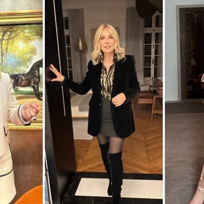 Anastasia Soare a strălucit la petrecerea lui David Beckham. Imagini inedite cu Regina sprâncenelor