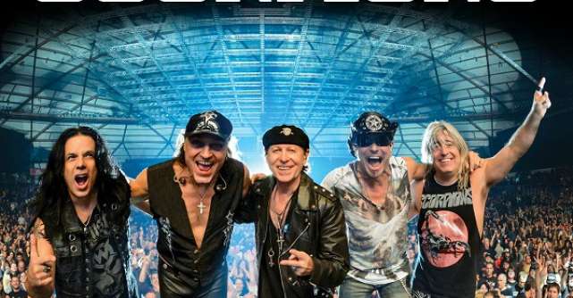 Rockul e pentru totdeauna - Scorpions, pe 12 iunie 2018 la București, în cadrul Crazy World Tour
