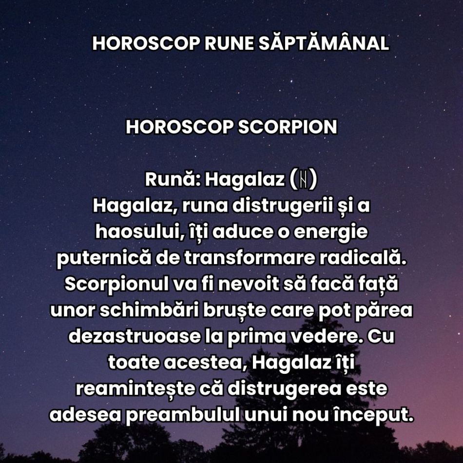 Horoscop Rune săptămâna 30 septembrie – 6 octombrie 2024: La ce trebuie să te aștepți?