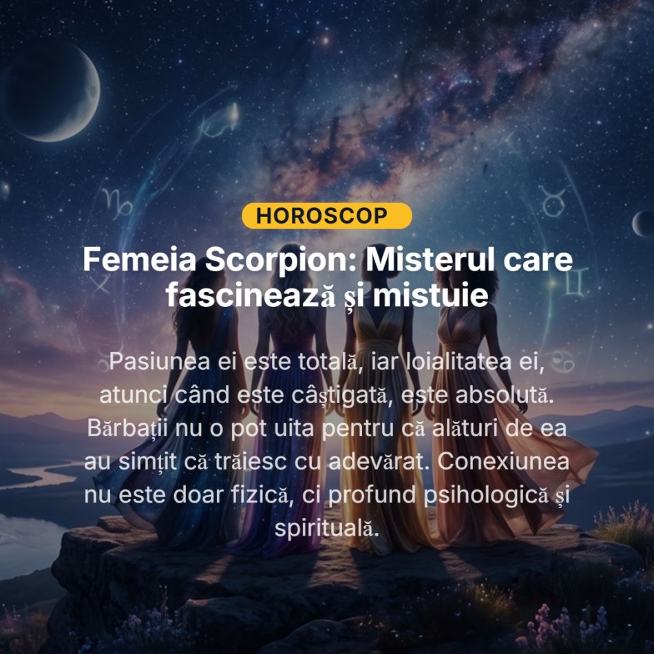 Horoscopul femeilor DE NEUITAT! 4 femei din zodiac pe care niciun bărbat nu le va uita. Le regretă toată viața!