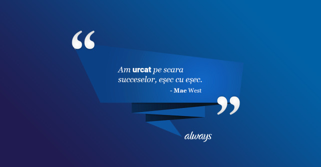 Scoala increderii Always #CaOFata: 'Esecul nu este capatul drumului ci doar o etapa'