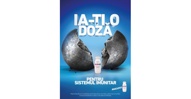 Colosal de mic, dar puternic: Actimel, aliatul zilnic pentru susținerea sistemului imunitar 