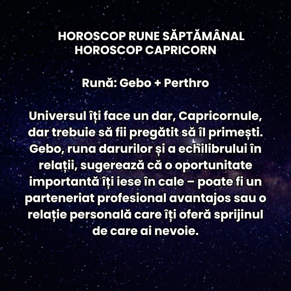 Horoscop Rune săptămâna 24 februarie–2 martie 2025: Săptămâna Dragobetelor și Mărțisorului ne aduce promisiunea noului început!