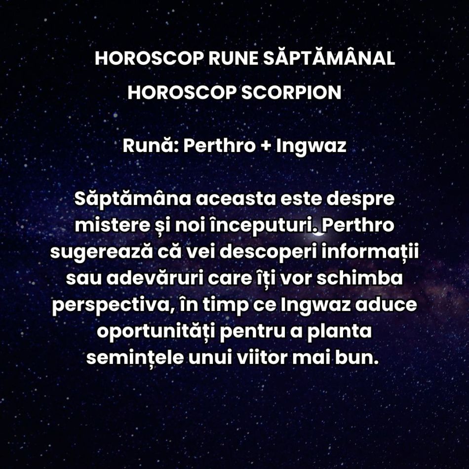 Horoscop Rune săptămâna 3-9 februarie 2025: Simbolurile sacre aduc motivație, pornim cu energii noi datorită lui Venus în Berbec