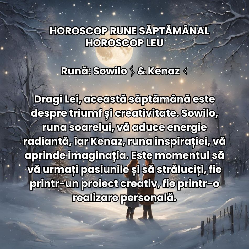 Horoscop Rune săptămâna 9-15 decembrie 2024  - Runele ne spun: „Capul sus, căci Mercur iese din retrograd! Ne redresăm rapid!”
