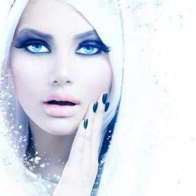 Machiaj ice queen pentru nuntile de iarna