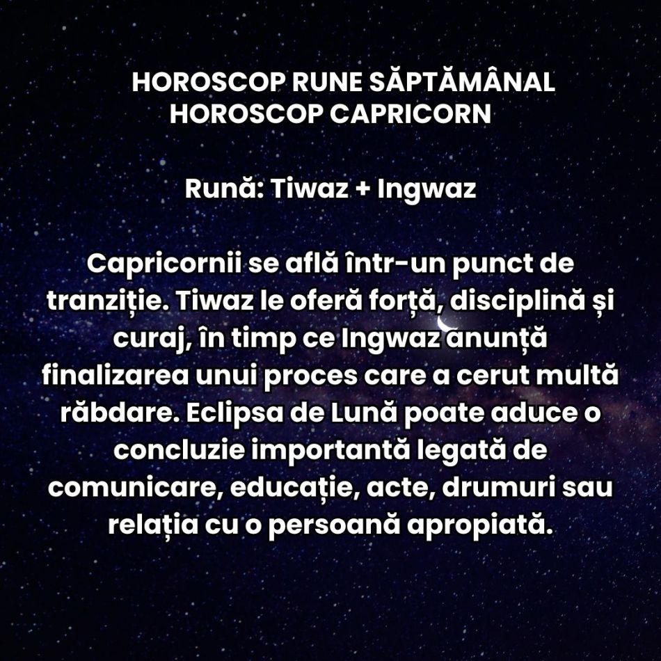 Horoscop Rune săptămâna 24-30 august 2026: Eclipsa de Lună ne face să închidem unele uși pentru totdeauna! Altele se deschid