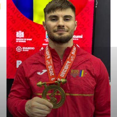 România, pe podium la Europenele de haltere de la Batumi 2026: Bronz pentru Tiberiu Donose și argint pentru Andreea Cotruța 