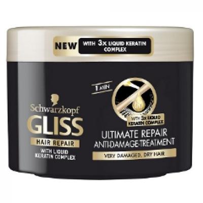 Noua gama de ingrijire a parului deteriorat - Gliss Ultimate Repair