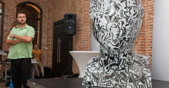 Prima lucrare artistica din lume creata folosind tehnologia unui aparat de barbierit