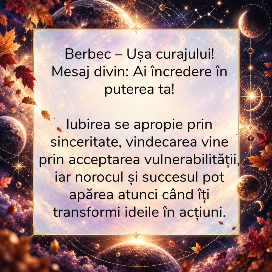 Mesajul DIVIN pentru fiecare zodie în luna Noiembrie: ce îți aduce iubire, vindecare, noroc și reușită