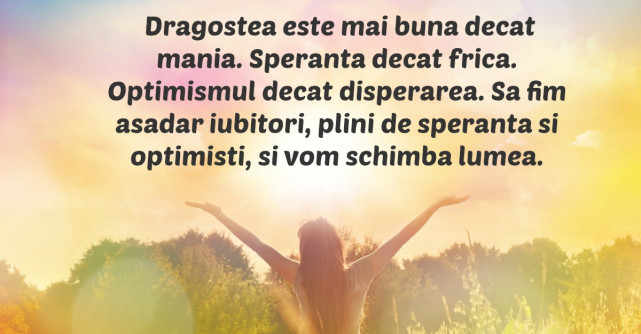 Cu zambetul la purtator. Ganduri deosebite care iti insenineaza ziua