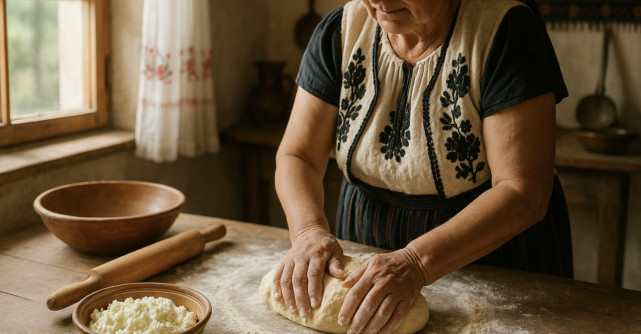 Aluat pufos pentru placinta cu branza - Reteta traditionala si sfaturi