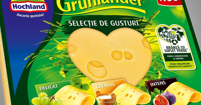 Hochland lansează un nou brand: Grünländer, brânza cu suflet verde