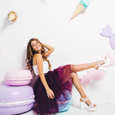 Fuste din voal vaporoase: cele mai racoroase modele