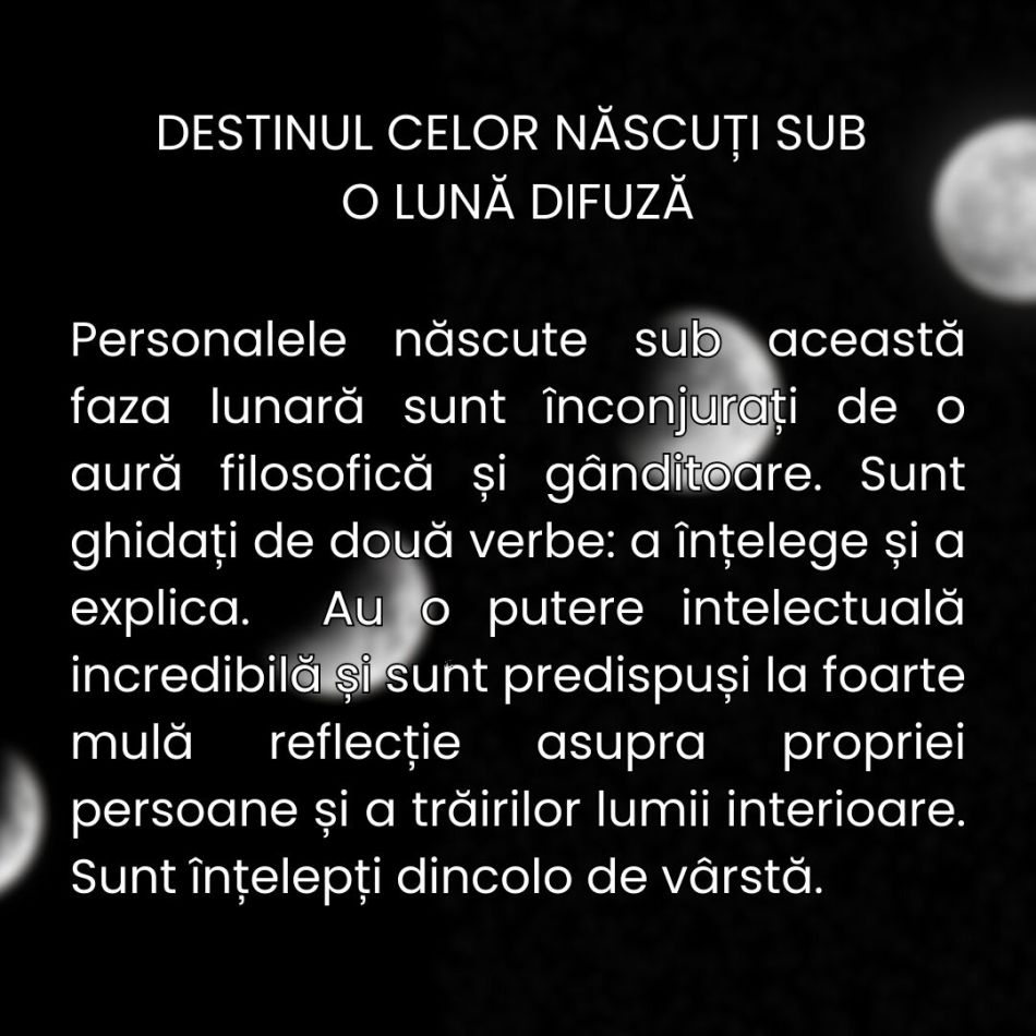 Ce mistere ascunde faza Lunii sub care te-ai născut despre destinul tău? Descoperă cheia karmei și a evoluției tale spirituale.