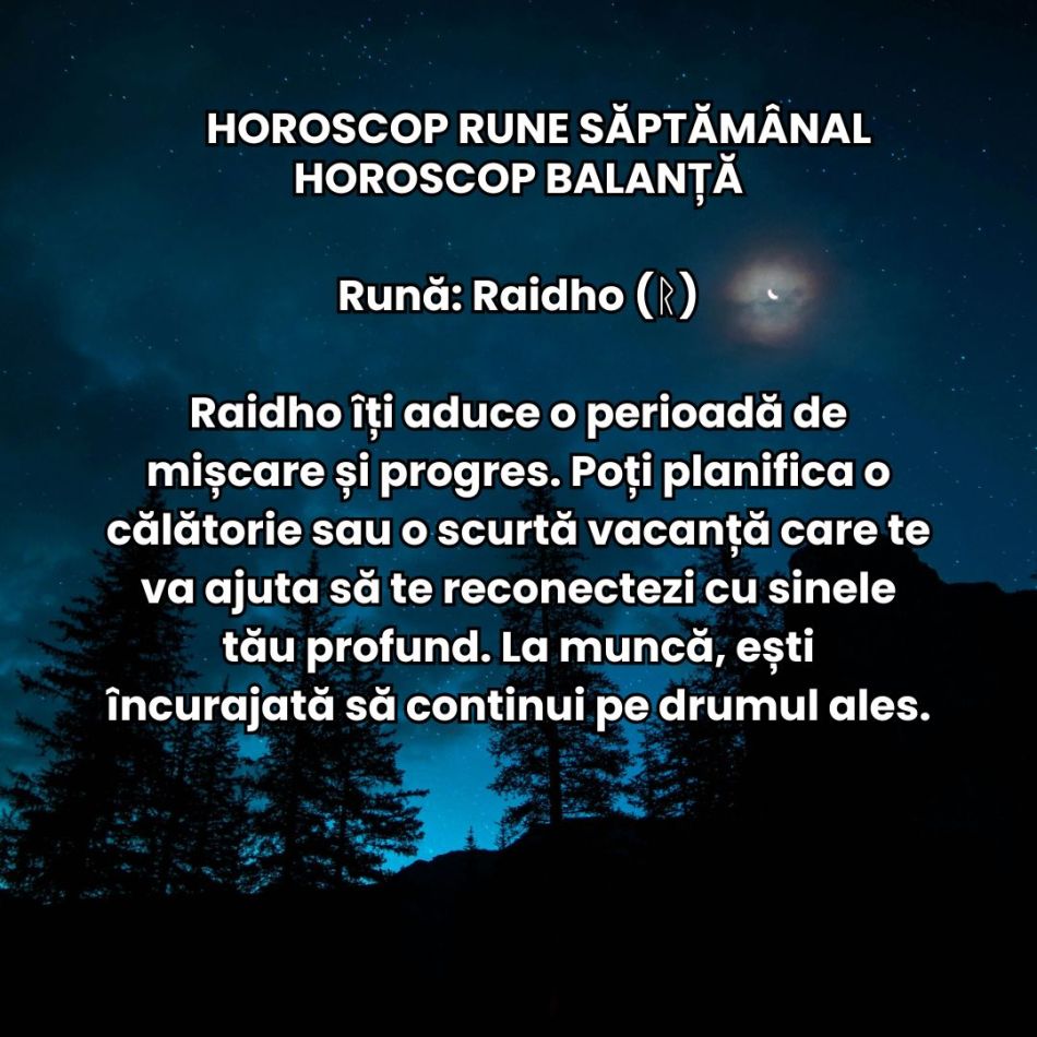 Horoscop Rune săptămâna 25 noiembrie – 1 decembrie 2024: Cum începi ultima lună a anului?