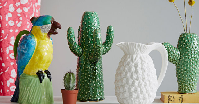 Tendinte: accente tropicale retro