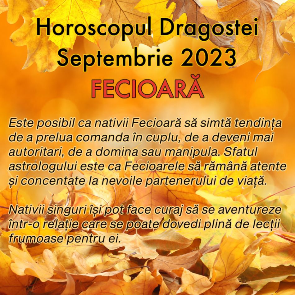 Horoscopul Dragostei în Septembrie 2023: Toamna începe cu multă iubire, dar și cu noi responsabilități în cuplu
