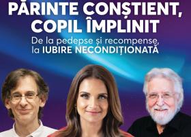 Dr. Shefali Tsabary, Alfie Kohn și Neale Donald Walsch, prezintă conferința „Părinte conștient, copil împlinit”, pe 10 mai 2026