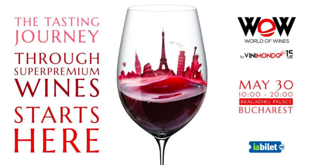 VINIMONDO prezintă cea de-a doua ediție a evenimentului  World Of Wines (WOW)