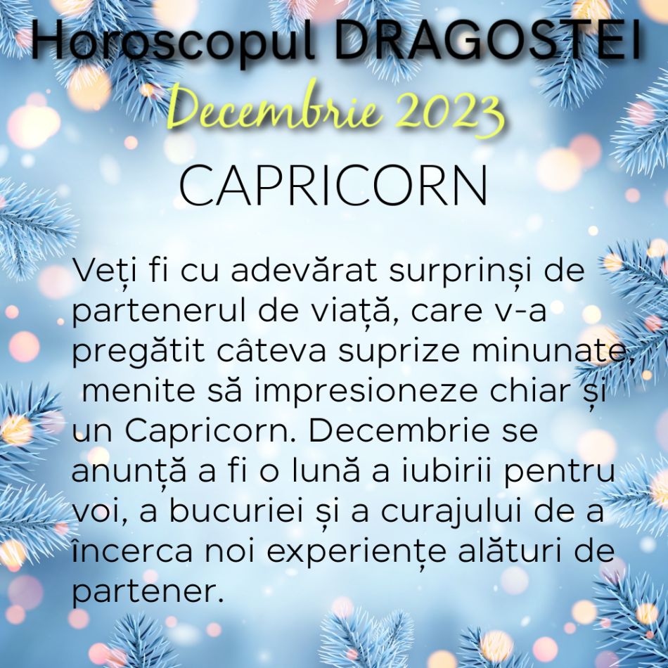 Horoscopul Dragostei Decembrie 2023: o lună MAGICĂ pentru iubire și împlinirea dorințelor