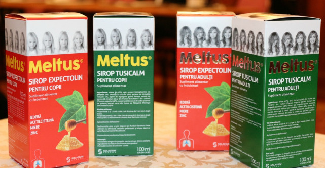 Gama de siropuri Meltus - Sinergie dintre natura si stiinta, cea mai eficienta solutie impotriva afectiunilor celor mici  