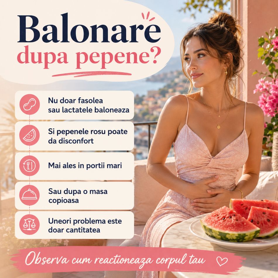 Alimentul banal pe care îl mănânci vara și care îți poate umfla abdomenul fără să îți dai seama