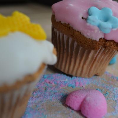 Cupcakes pentru masa de Paste