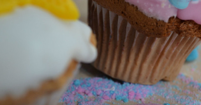 Cupcakes pentru masa de Paste