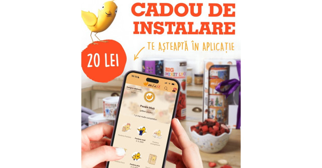 Aplicația Mixit: credite cadou la instalare, comenzi rapide și secțiuni surpriză