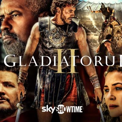 Filmul Gladiatorul II va fi disponibil pentru vizionare în exclusivitate pe SkyShowtime