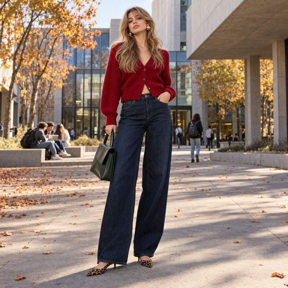 Cardiganul scurt în 5 ținute de toamnă: cum îl scoți din zona cuminte și îl porți foarte fashion