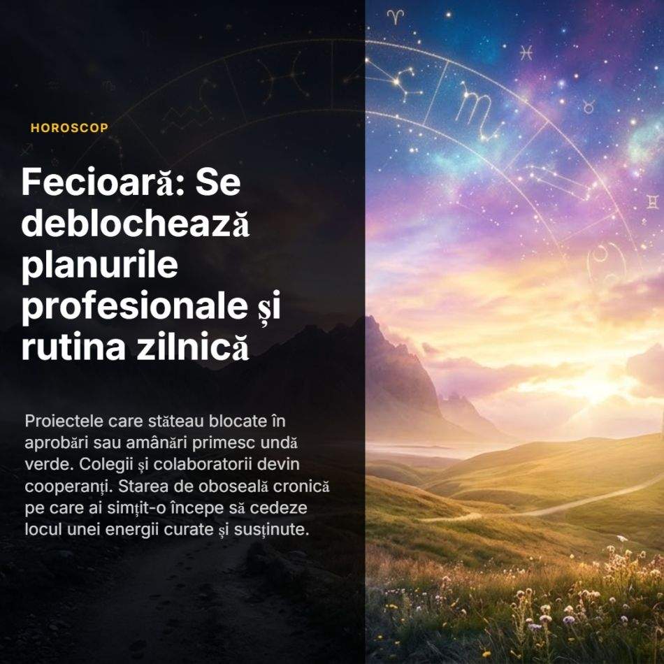 A venit și vremea lor! 4 zodii care scapă de ghinion începând de joi