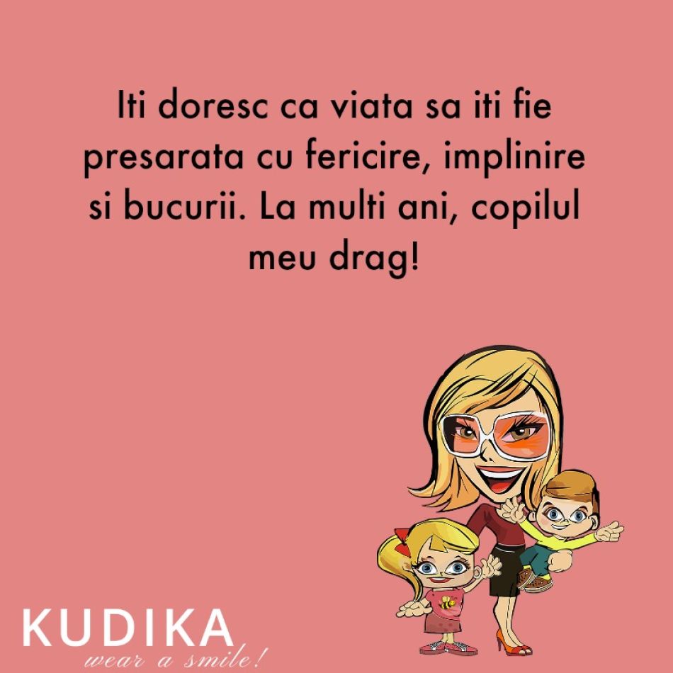 Mesaje de La Mulți Ani pentru copii