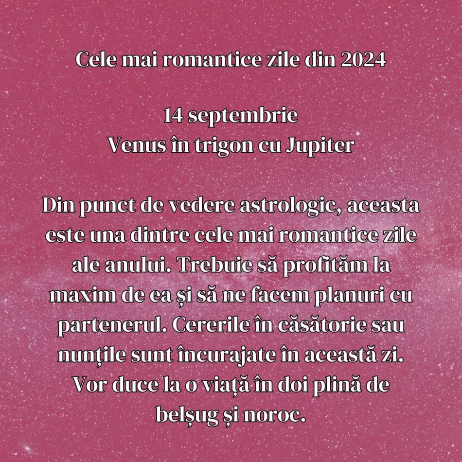 Zilele cu cea mai puternică energie romantică din 2024: Îți poți întâlni sufletul pereche! 