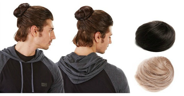 Barbatii isi poarta parul in cocuri... false