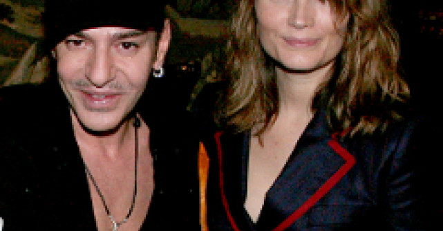 Galliano, suspendat de la Dior