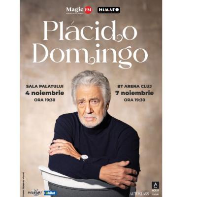 Reprogramarea concertelor Placido Domingo: 4 Noiembrie – București şi 7 Noiembrie Cluj-Napoca