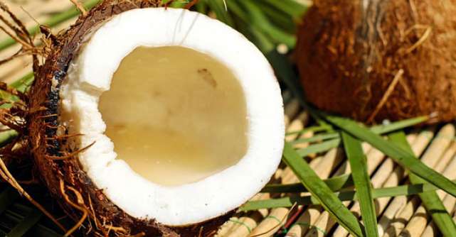 Uleiul de cocos, vedeta in bucatarie si in saloanele de frumusete