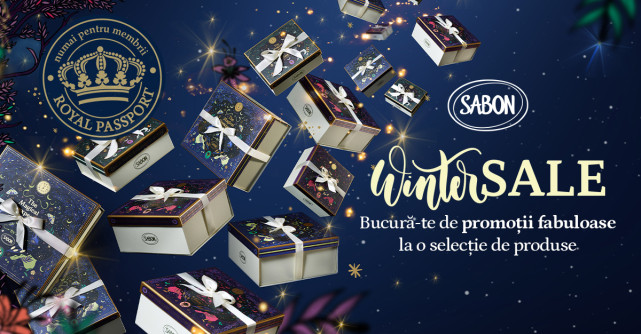 WINTER SALE la SABON - Sărbătorile trec, dorința de răsfăț rămâne!